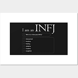 I am an INFJ Posters and Art